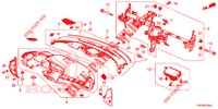 INSTRUMENTENBRETT, OBEN (LH) für Honda CIVIC 1.5 SPORT PLUS 5 Türen 6 gang-Schaltgetriebe 2017