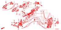 TUERSCHLOESSER, VORNE/AEUSSERER GRIFF  für Honda CIVIC  1.5 SPORT PLUS 5 Türen vollautomatische 2017