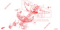 GRILL, VORNE/ZIERLEISTE  für Honda CIVIC 1.8 SPORT 5 Türen 6 gang-Schaltgetriebe 2014