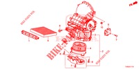 HEIZGEBLAESE (LH) für Honda CIVIC 1.8 SPORT 5 Türen 6 gang-Schaltgetriebe 2014
