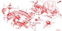 INSTRUMENTENBRETT, OBEN (LH) für Honda CIVIC 1.8 SPORT 5 Türen 6 gang-Schaltgetriebe 2014