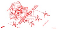 SCHALTGABEL/EINSTELLSCHRAUBE  für Honda CIVIC 1.8 SPORT 5 Türen 6 gang-Schaltgetriebe 2014