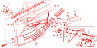 TUERVERKLEIDUNG, VORNE (LH) für Honda CIVIC 1.8 SPORT 5 Türen 6 gang-Schaltgetriebe 2014