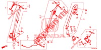 VORDERSITZ/SITZGURTE  für Honda CIVIC 1.8 SPORT 5 Türen 6 gang-Schaltgetriebe 2014