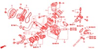 WASSERPUMPE/THERMOSTAT (1.8L) für Honda CIVIC 1.8 SPORT 5 Türen 6 gang-Schaltgetriebe 2014
