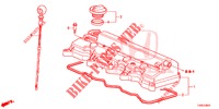 ZYLINDERKOPFDECKEL (1.8L) für Honda CIVIC 1.8 SPORT 5 Türen 6 gang-Schaltgetriebe 2014