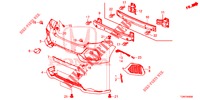HINTERER STOSSFAENGER  für Honda CIVIC DIESEL 1.6 ENTRY 5 Türen 6 gang-Schaltgetriebe 2018