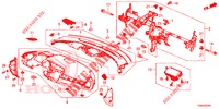 INSTRUMENTENBRETT, OBEN (LH) für Honda CIVIC DIESEL 1.6 ENTRY 5 Türen 6 gang-Schaltgetriebe 2018