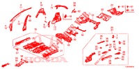 BODEN/INNENBLECHE  für Honda CIVIC DIESEL 1.6 MID 5 Türen 6 gang-Schaltgetriebe 2018
