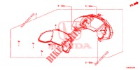 DREHZAHLMESSER  für Honda CIVIC DIESEL 1.6 MID 5 Türen 6 gang-Schaltgetriebe 2018