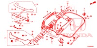 HECKKLAPPENPLATTE(2D)  für Honda CIVIC DIESEL 1.6 MID 5 Türen 6 gang-Schaltgetriebe 2018
