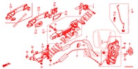 TUERSCHLOESSER, VORNE/AEUSSERER GRIFF  für Honda CIVIC DIESEL 1.6 MID 5 Türen 6 gang-Schaltgetriebe 2018