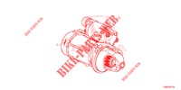 ANLASSERKOMPONENTE (DENSO) für Honda CIVIC DIESEL 1.6 MID 5 Türen 9 gang automatikgetriebe 2018