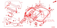 HECKKLAPPENPLATTE(2D)  für Honda CIVIC DIESEL 1.6 MID 5 Türen 9 gang automatikgetriebe 2018