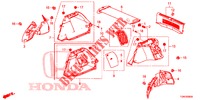 KOFFERRAUM SEITENVERKL.  für Honda CIVIC DIESEL 1.6 MID 5 Türen 9 gang automatikgetriebe 2018