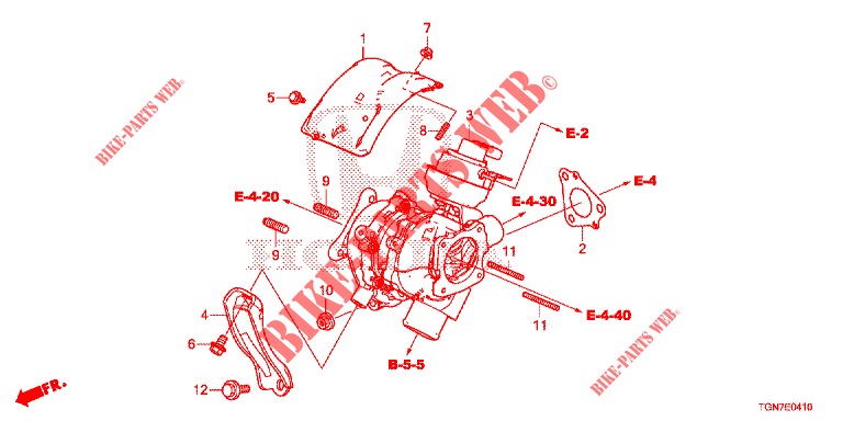 TURBOLADER  für Honda CIVIC DIESEL 1.6 MID 5 Türen 9 gang automatikgetriebe 2018