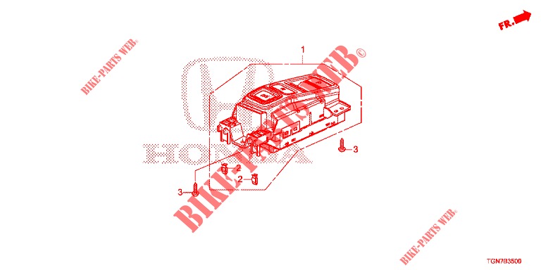 WAHLSCHALTER für Honda CIVIC DIESEL 1.6 MID Black Edition 5 Türen 9 gang automatikgetriebe 2018