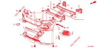 HINTERER STOSSFAENGER  für Honda CIVIC DIESEL 1.6 S 5 Türen 6 gang-Schaltgetriebe 2018