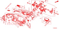 INSTRUMENTENBRETT, OBEN (LH) für Honda CIVIC DIESEL 1.6 S 5 Türen 6 gang-Schaltgetriebe 2018