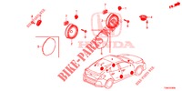 ANTENNE/LAUTSPRECHER  für Honda CIVIC DIESEL 1.6 S 5 Türen 9 gang automatikgetriebe 2018