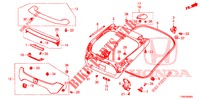 HECKKLAPPENPLATTE(2D)  für Honda CIVIC DIESEL 1.6 S 5 Türen 9 gang automatikgetriebe 2018