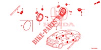 ANTENNE/LAUTSPRECHER  für Honda CIVIC DIESEL 1.6 TOP 5 Türen 6 gang-Schaltgetriebe 2018