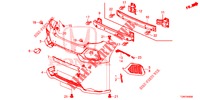 HINTERER STOSSFAENGER  für Honda CIVIC DIESEL 1.6 TOP 5 Türen 6 gang-Schaltgetriebe 2018