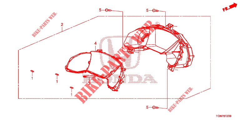 DREHZAHLMESSER  für Honda CIVIC DIESEL 1.6 TOP 5 Türen 9 gang automatikgetriebe 2018