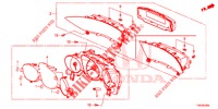 DREHZAHLMESSER  für Honda CIVIC TYPE R 5 Türen 6 gang-Schaltgetriebe 2015