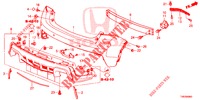 HINTERER STOSSFAENGER  für Honda CIVIC TYPE R 5 Türen 6 gang-Schaltgetriebe 2015