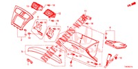 INSTRUMENT, ZIERSTUECK (COTE DE PASSAGER) (LH) für Honda CIVIC TYPE R 5 Türen 6 gang-Schaltgetriebe 2015