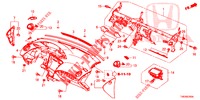 INSTRUMENTENBRETT, OBEN (LH) für Honda CIVIC TYPE R 5 Türen 6 gang-Schaltgetriebe 2015