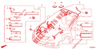 KABELBAUM (4) (LH) für Honda CIVIC TYPE R 5 Türen 6 gang-Schaltgetriebe 2015