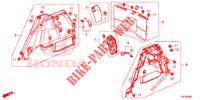 KOFFERRAUM SEITENVERKL.  für Honda CIVIC TYPE R 5 Türen 6 gang-Schaltgetriebe 2015