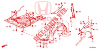 KOTFLUEGEL, VORNE  für Honda CIVIC TYPE R 5 Türen 6 gang-Schaltgetriebe 2015