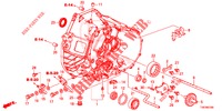 KUPPLUNGSGEHAEUSE  für Honda CIVIC TYPE R 5 Türen 6 gang-Schaltgetriebe 2015
