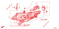 SCHEINWERFER  für Honda CIVIC TYPE R 5 Türen 6 gang-Schaltgetriebe 2015