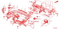 INSTRUMENTENBRETT, OBEN (LH) für Honda CIVIC TYPE R 5 Türen 6 gang-Schaltgetriebe 2016
