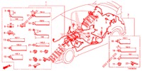 KABELBAUM (3) (LH) für Honda CIVIC TYPE R 5 Türen 6 gang-Schaltgetriebe 2016