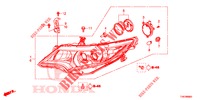 SCHEINWERFER  für Honda CIVIC TYPE R 5 Türen 6 gang-Schaltgetriebe 2016
