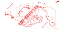 GPS/KAMERA ANTENNE RÜCKANSICHT für Honda CIVIC TYPE R 5 Türen 6 gang-Schaltgetriebe 2017