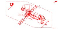 KLIMAANLAGENSTEUERUNG (1) für Honda CIVIC TYPE R 5 Türen 6 gang-Schaltgetriebe 2017