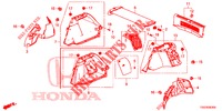 KOFFERRAUM SEITENVERKL.  für Honda CIVIC TYPE R 5 Türen 6 gang-Schaltgetriebe 2017