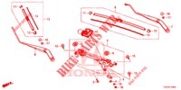 WINDSCHUTZSCHEIBENWISCHER (LH) für Honda CIVIC TYPE R 5 Türen 6 gang-Schaltgetriebe 2017
