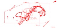 DREHZAHLMESSER  für Honda CIVIC TYPE R 5 Türen 6 gang-Schaltgetriebe 2018