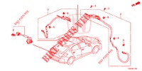 GPS/KAMERA ANTENNE RÜCKANSICHT für Honda CIVIC TYPE R 5 Türen 6 gang-Schaltgetriebe 2018