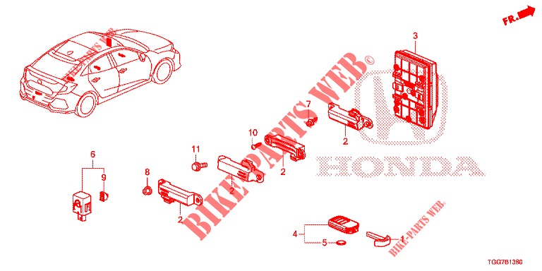 MODUL EINHEIT KAROSSERIESTEUERUNG für Honda CIVIC TYPE R 5 Türen 6 gang-Schaltgetriebe 2018