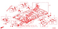 DACHVERKLEIDUNG  für Honda CIVIC TOURER DIESEL 1.6 COMFORT 5 Türen 6 gang-Schaltgetriebe 2014