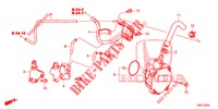 EINBAULEITUNG/UNTERDRUCKPUMPE (DIESEL) für Honda CIVIC TOURER DIESEL 1.6 COMFORT 5 Türen 6 gang-Schaltgetriebe 2014