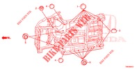 GUMMITUELLE (INFERIEUR) für Honda CIVIC TOURER DIESEL 1.6 COMFORT 5 Türen 6 gang-Schaltgetriebe 2014